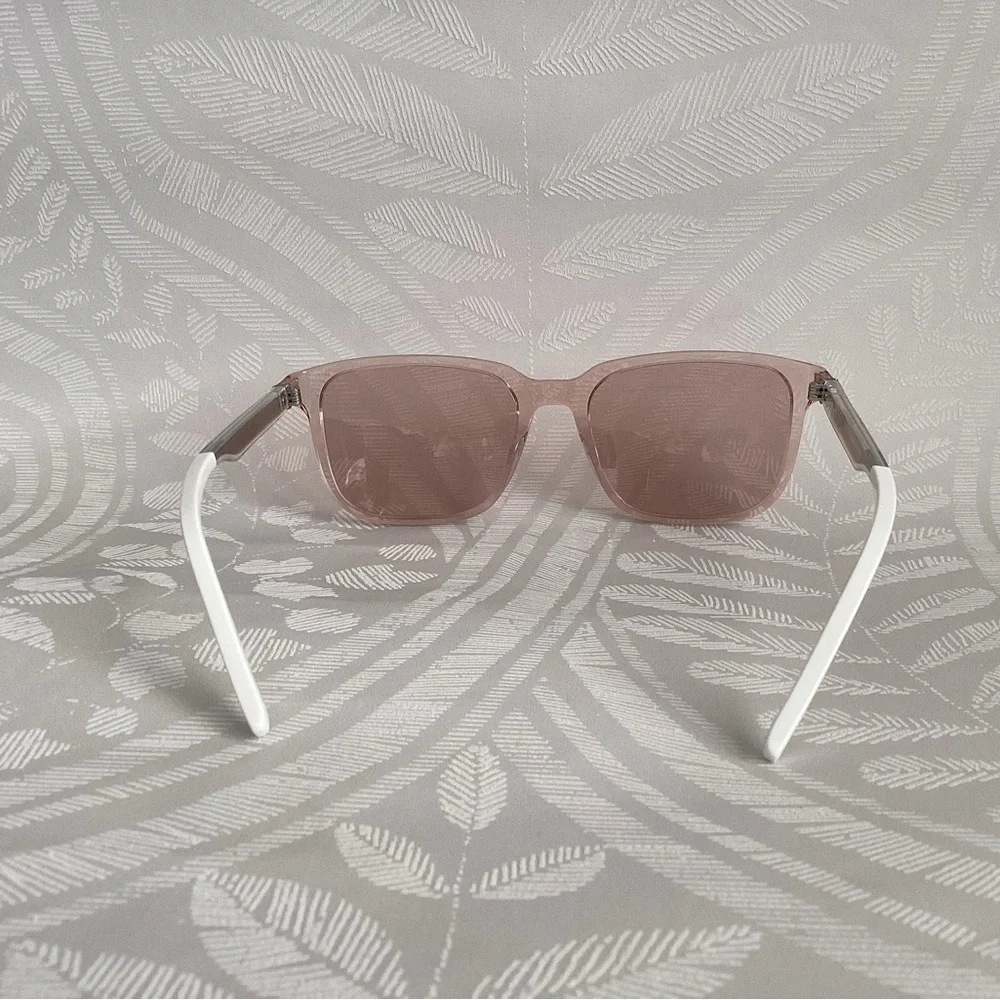 NEW Authentic DiorTag SU 40E0 Clear Pale Pink Sunglasses - Picture 4 of 16